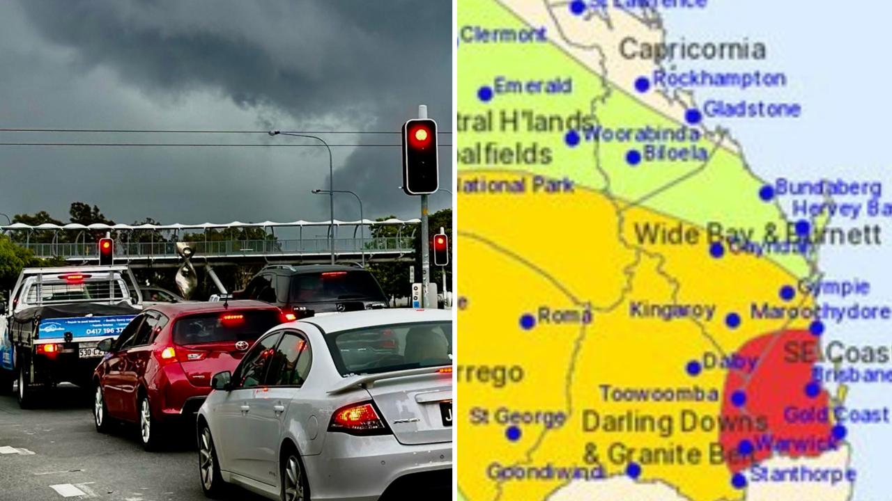 ‘Giant hail, 125km/h winds’: Severe storms to hit Gold Coast