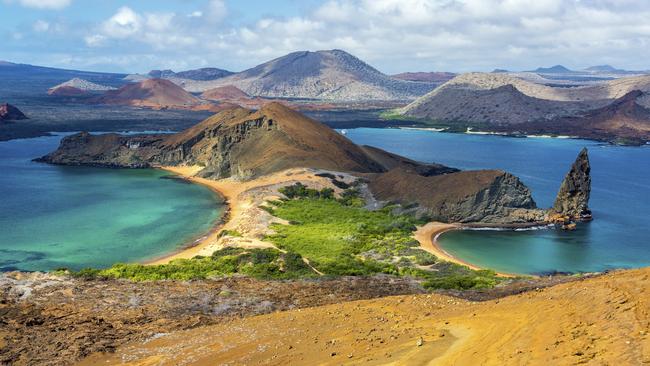 Scenery from the Galapagos Islands.