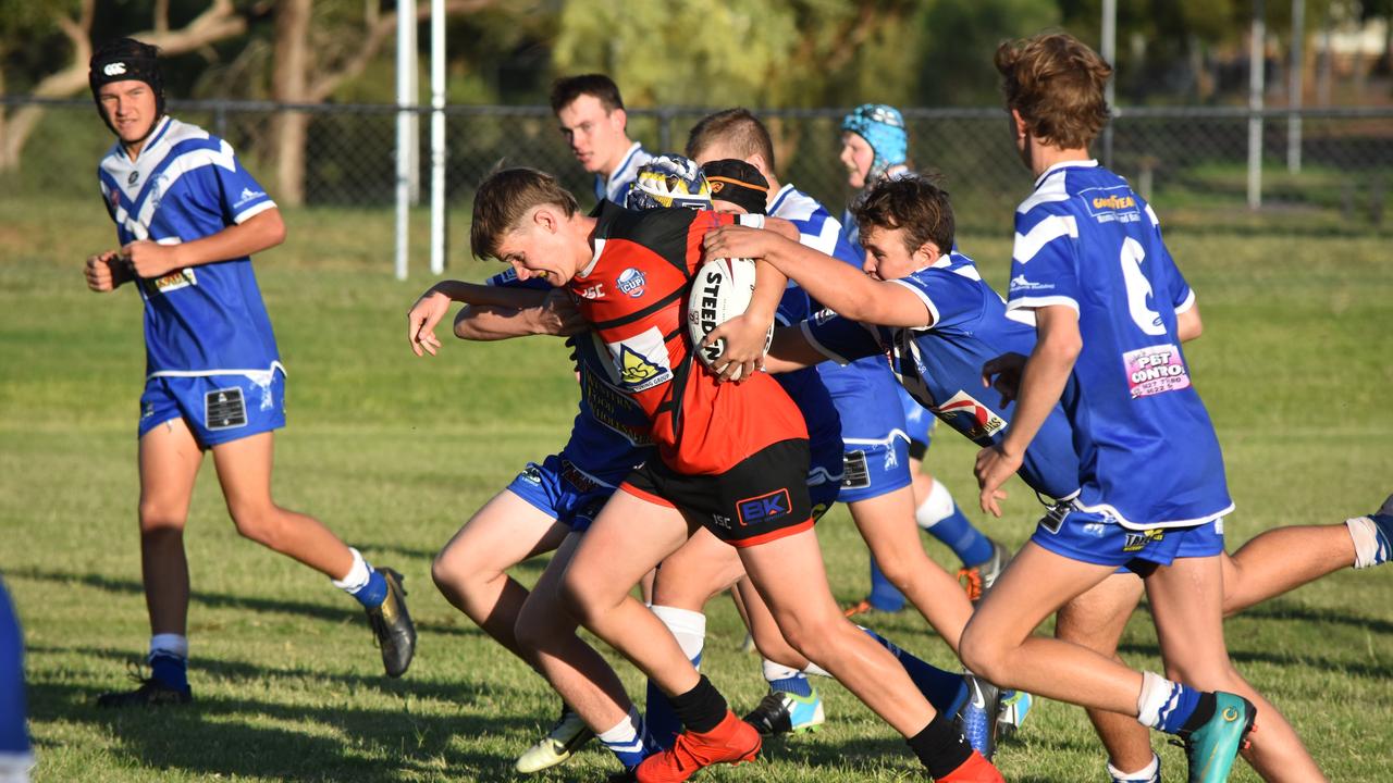 Roma Cities v Toowoomba Valley Roosters U16. Adrian Vowles Cup 2020.