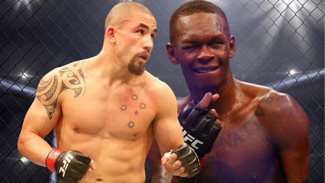 UFC271 will hot a rematch between (L-R) Robert Whittaker and Israel Adesanya.