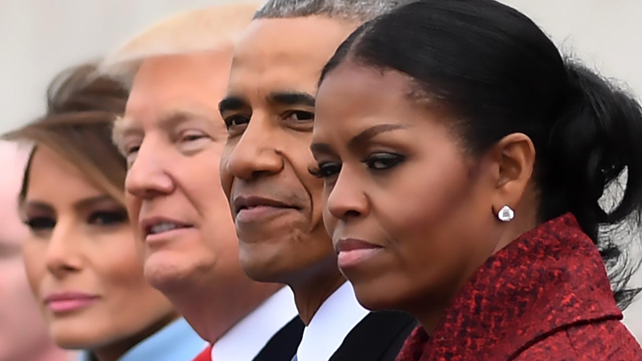 Michelle Obama will not be at the inauguration. Picture: Jim Watson / AFP