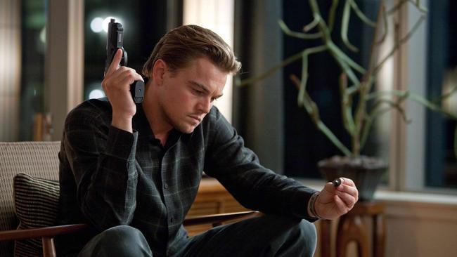 Leonardo DiCaprio in Inception.