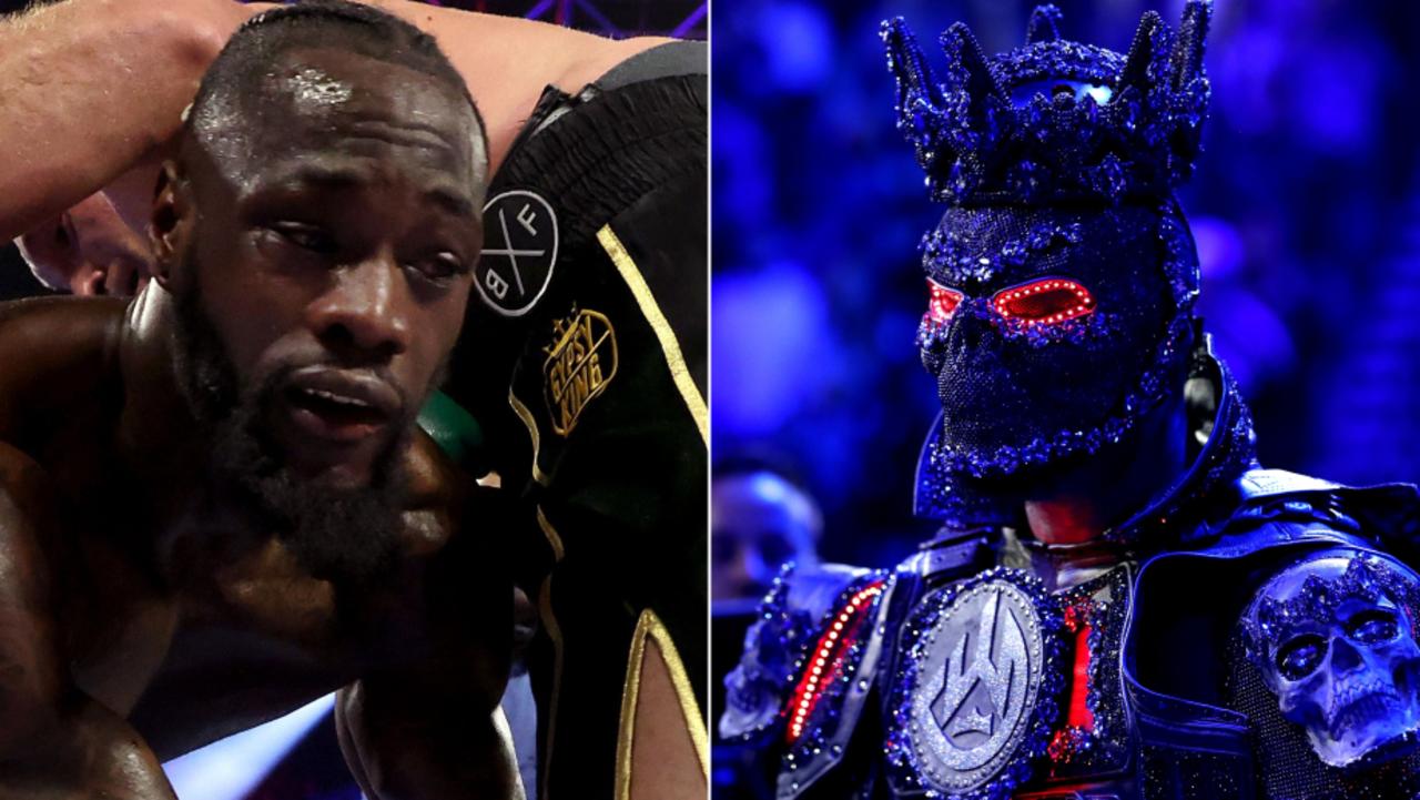 Deontay Wilder blames costume, corner, and referee for his defeat.