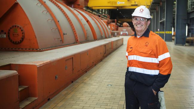 Origin’s executive general manager Greg Jarvis at Eraring Power Station in NSW. Picture: Hollie Adams