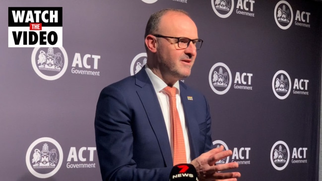 "Tell us what you will cut" ACT Chief Minister and Treasurer Andrew Barr defends budget deficit