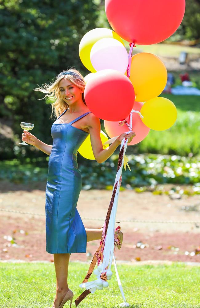 Nadia was this year’s Melbourne Cup Carnival ambassador. Picture: Asanka Ratnayake/Getty Images.