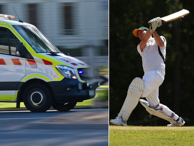 Premier Cricket player serious finger injury