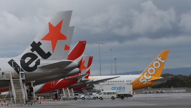 Replacement Scoot plane leaves Adelaide after mechanical fault on yesterdayÃ¢â¬â¢s flight from Melbourne to KL caused it to be diverted to Adelaide. Sunday 30 April 2023. Picture: Brett Hartwig