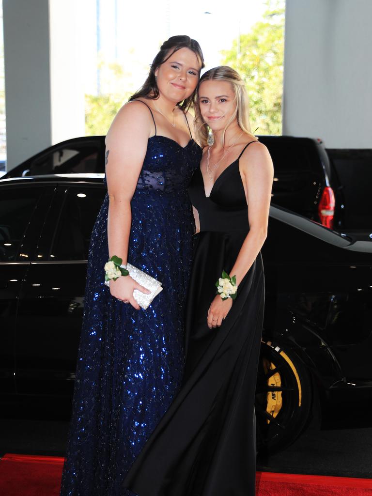 20th November 2020, - Elisha Lawrence and Ashley Simmonds - Upper Coomera State High formal held at Mantra on View Surfers paradise, Gold Coast. Photo: Scott Powick Newscorp