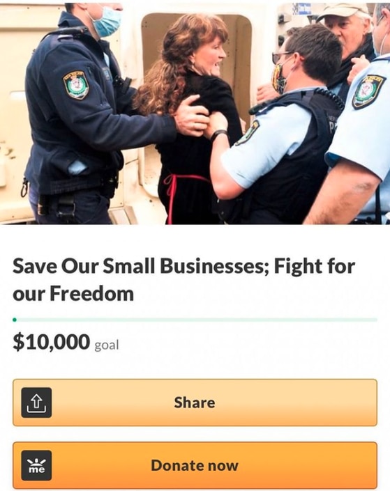 The Organic Store started a GoFundMe campaign to raise funds for small businesses “harassed” by police.