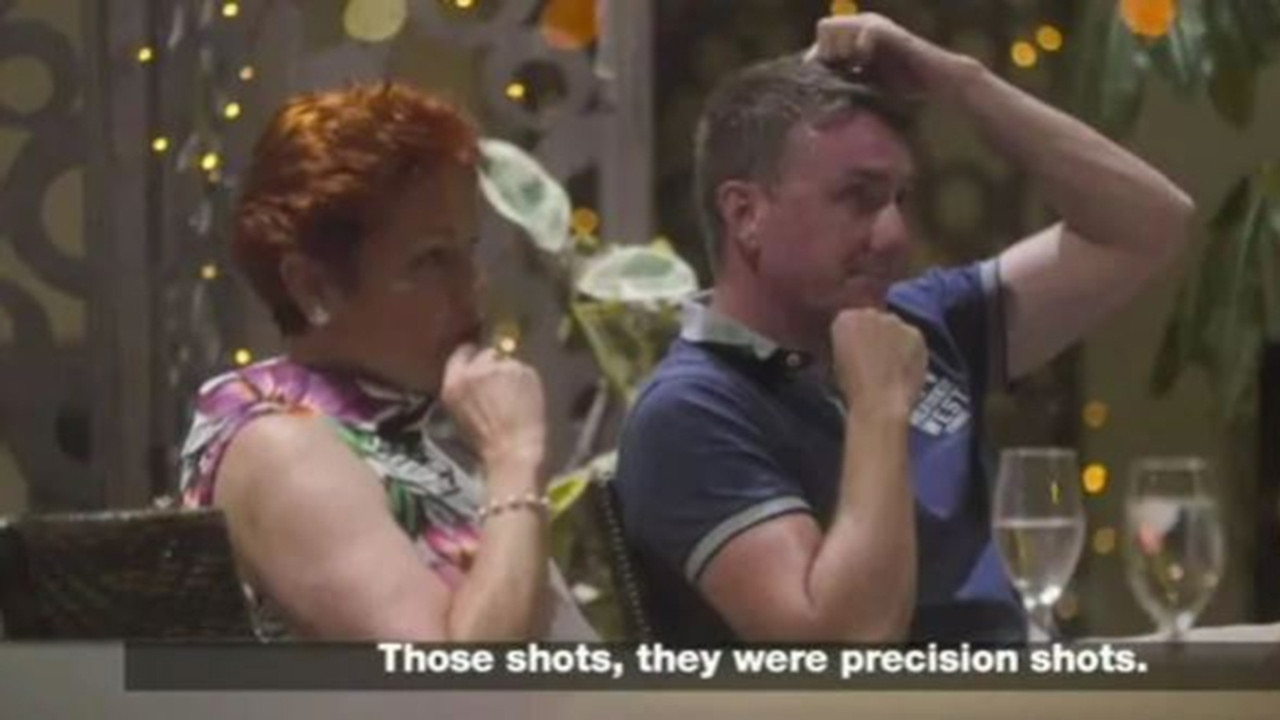 One Nation leader Pauline Hanson exposed by hidden camera as part of an undercover investigation.