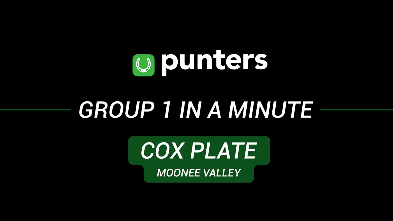 Group 1 in a minute - Cox Plate 2024