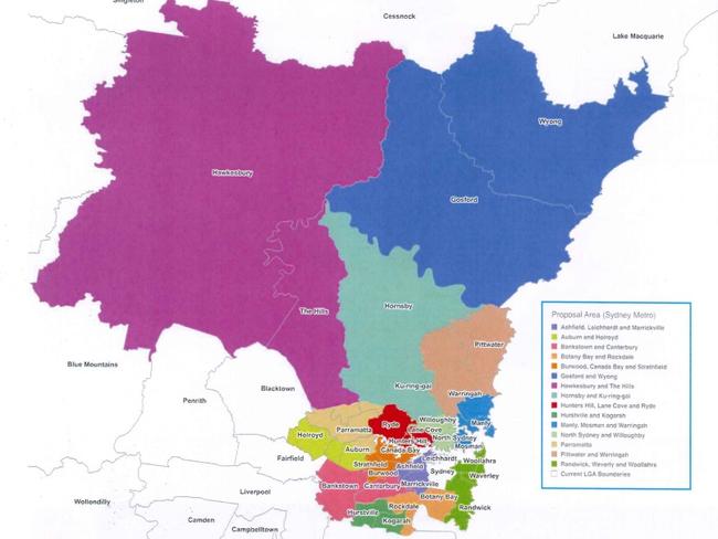 Council Amalgamations Parramatta Expands Holroyd And Auburn To Merge Daily Telegraph