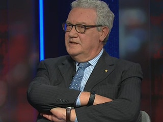 ‘Take him on’: Downer’s on air clash