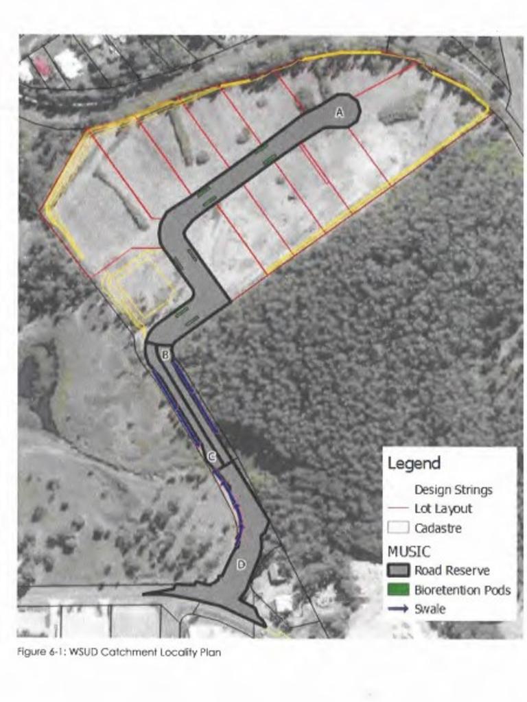 A new industrial estate is being opened up at Bas Lewis Dr, behind the historic Scottish Mine.