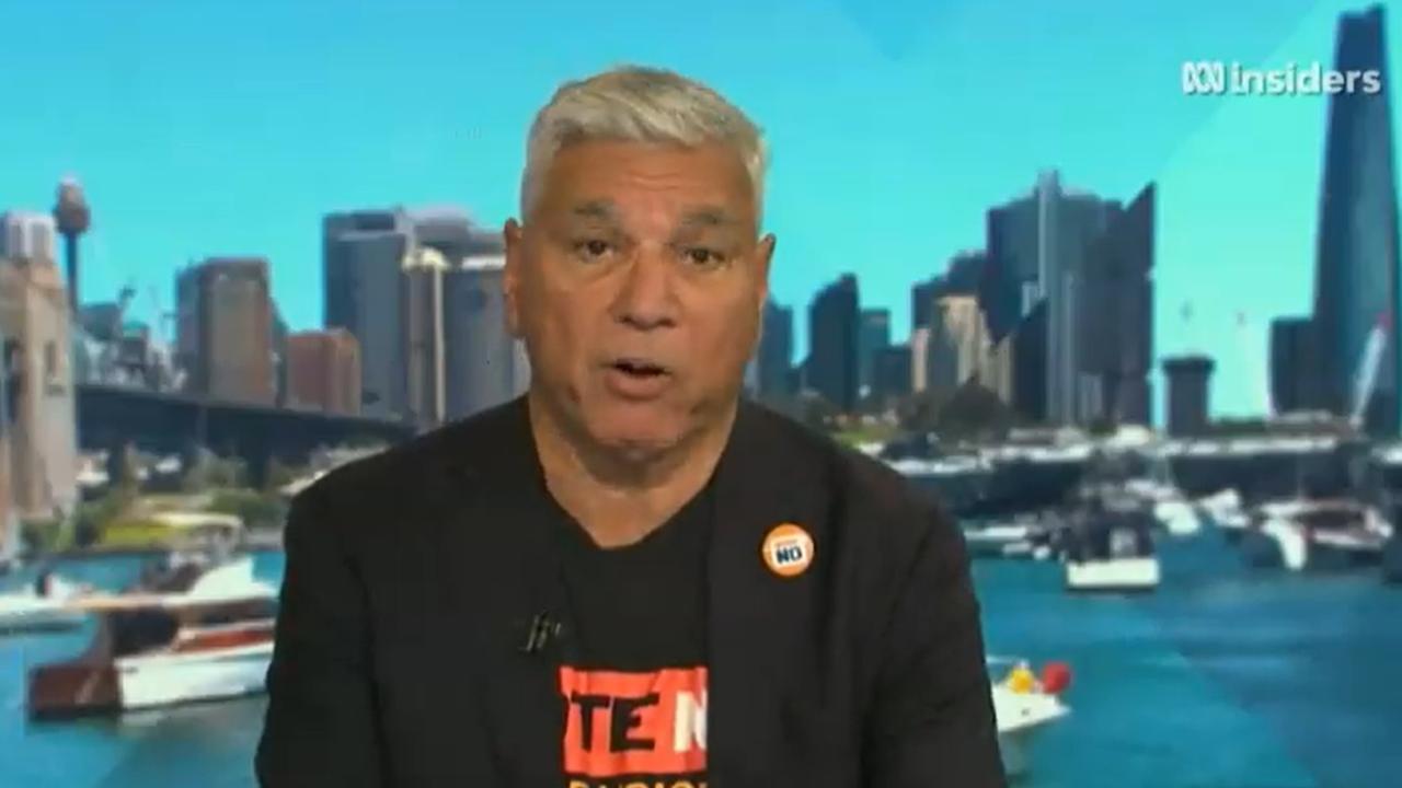 Leading No campaigner Warren Mundine on Insiders. Picture: ABC