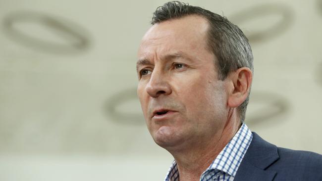 ‘It’s unacceptable, shocking, it’s appalling, I have no time for it, I think the vast majority of the problem has no time for it either.’ – WA Premier Mark McGowan. Picture: NCA NewsWire /Philip Gostelow