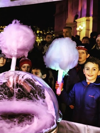 The kids will love glow in the dark fairy floss.