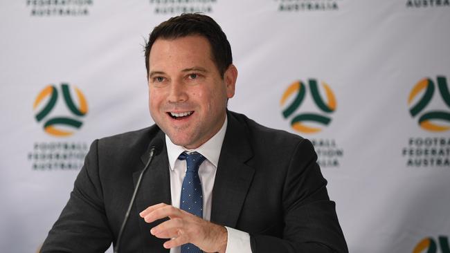 FFA CEO James Johnson has called for unity to deal with the global coronavirus pandemic. Picture: AAP Image/Joel Carrett