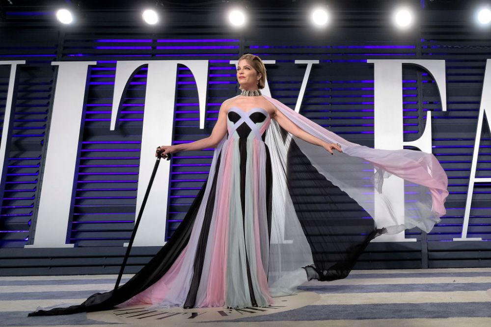 <p><strong>Selma Blair in Ralph &amp; Russo (2019)</strong></p><p>After being diagnosed with multiple sclerosis, actress Selma Blair made a return to the red carpet at the 2019 <em>Vanity Fair</em> Oscars Party, radiating glamour in this bespoke gown by couturier Ralph &amp; Russo. Blair could be seen crying in front of the cameras as a result of her elation to be back, telling paparazzi: &ldquo;It took a lot to come out here.&rdquo;</p>