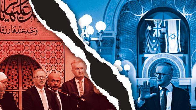 Is Labor reluctant to confront the unprecedented nature of the anti-Semitism now on display because it feels that will only further agitate the Muslim population?