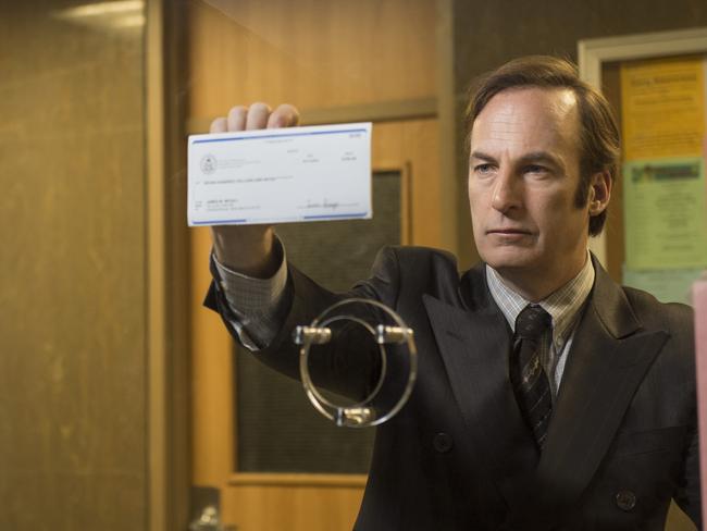 Bob Odenkirk as Saul Goodman in Better Call Saul.