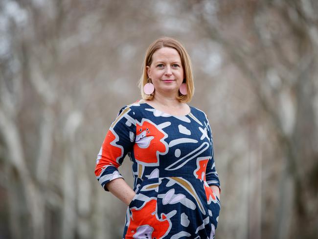 South Australian Film Corporation boss Kate Croser has flagged a massive opportunity for the film industry if it can solve the covid insurance problem and get overseas actors to Australia. Picture: Matt Turner