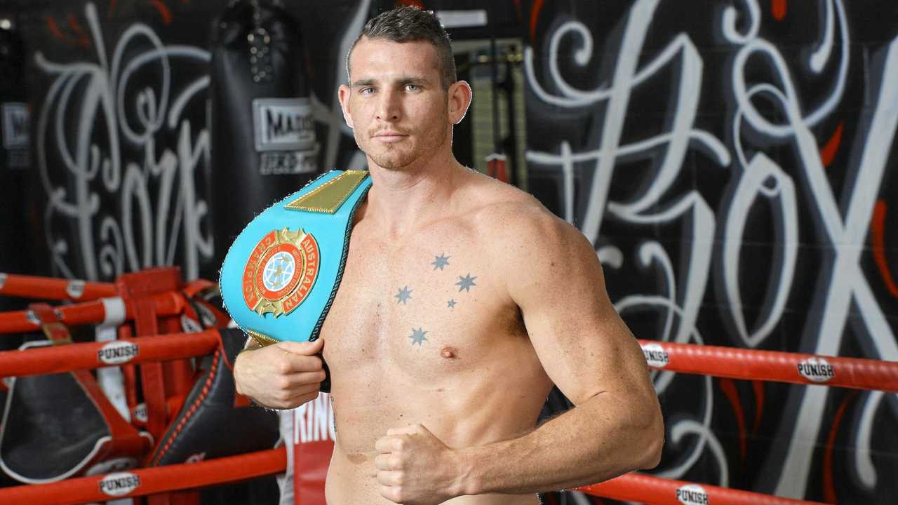 Australian heavyweight champion Demsey McKean. Picture: David Nielsen