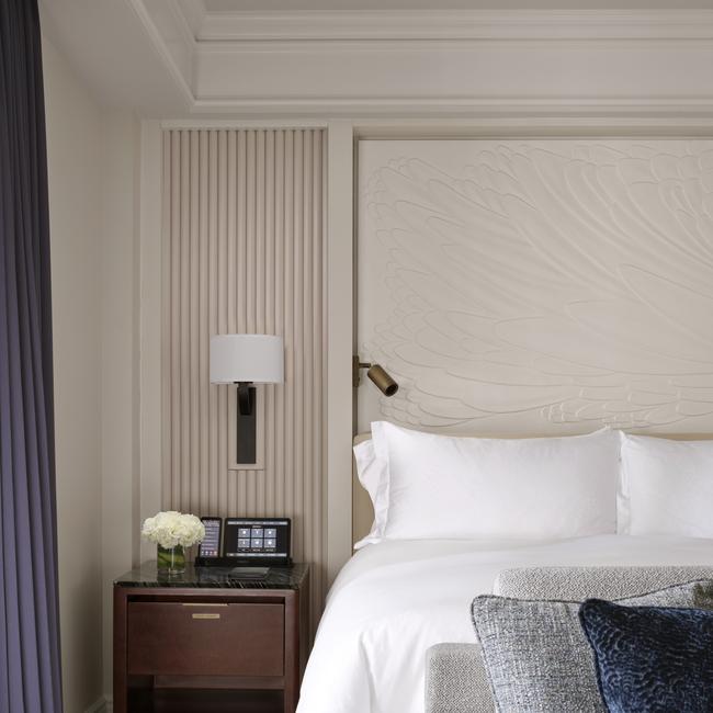 Refurbished rooms at The Peninsula New York.