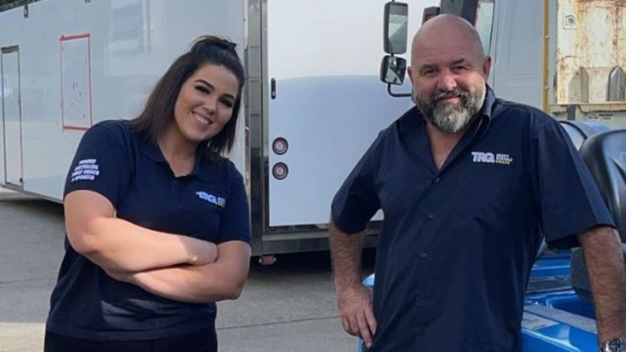 Jasmine and Scott Hunter Truck Repair Group.