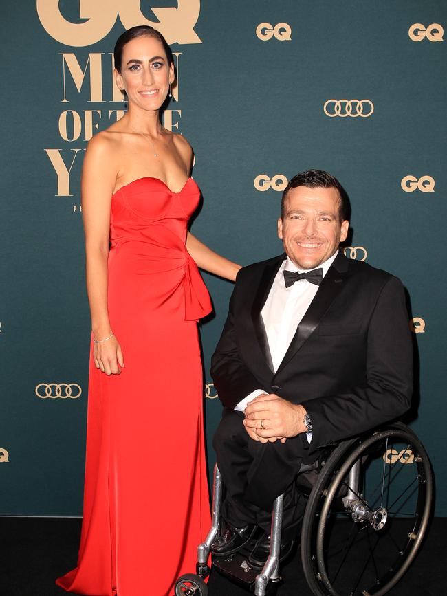 Kurt Fearnley and his wife Sheridan.