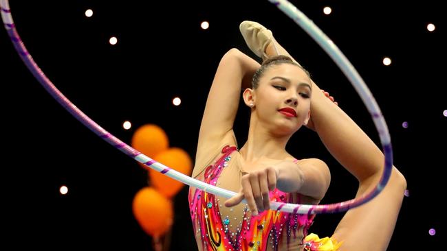 Gold Coast gymnast Sunny Bower. Picture: Patrik Nemes