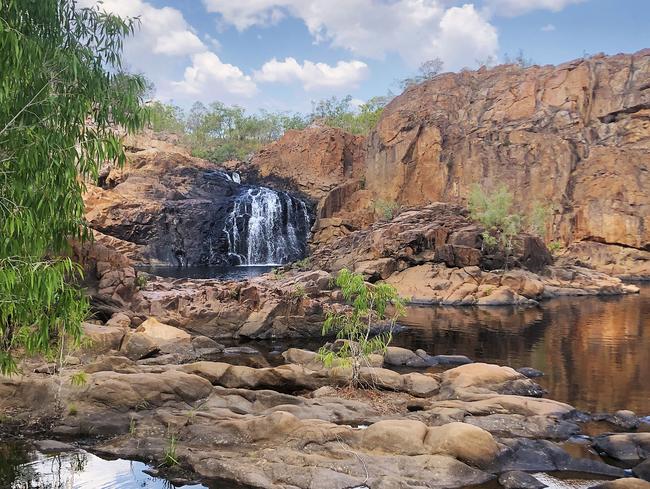 A tranquil afternoon at Leliyn (Edith Falls) in Nitmiluk National Park. Picture: Werner Kalin