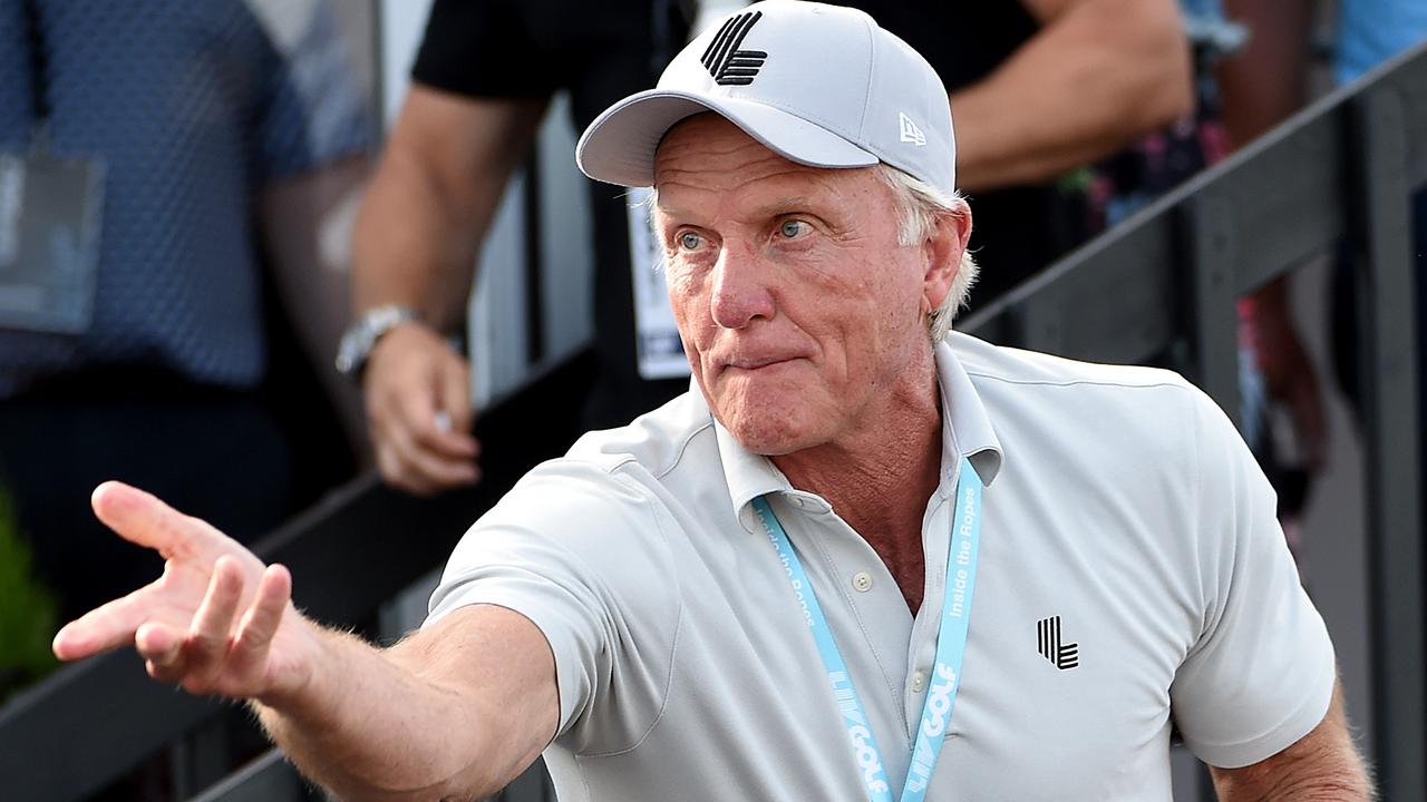 LIV Golf commissioner Greg Norman.