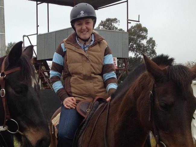 Sarah Hawthorn’s campdrafting club says she goes “above and beyond” to help. Picture: Supplied