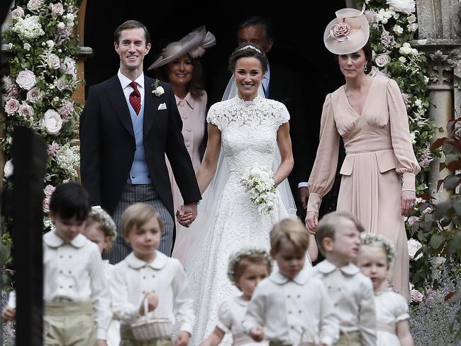 The Duchess of Cambridge takes a step back as Pippa and James take centre stage.