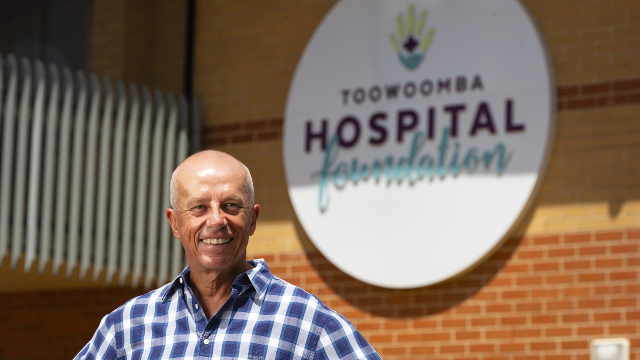 Toowoomba Hospital Foundation welcomed new chairman John Debenham this week. Picture: Kevin Farmer