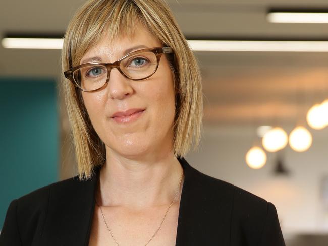 Fair Work Ombudsman Natalie James pictured in their Sydney office. Picture: Jonathan Ng