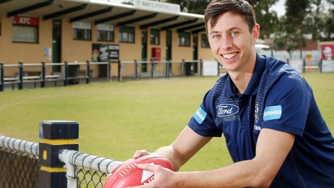 Geelong rookie Jack Henry. Picture: Alison Wynd