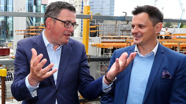 Matthew Guy says Premier Dan Andrews is “out of touch” with Victorians. Picture: Alison Wynd