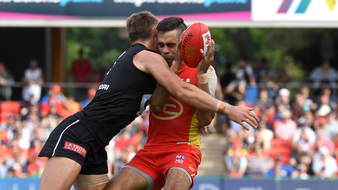 Jack Martin could still be (unofficially) traded to Carlton. Picture: Dave Hunt