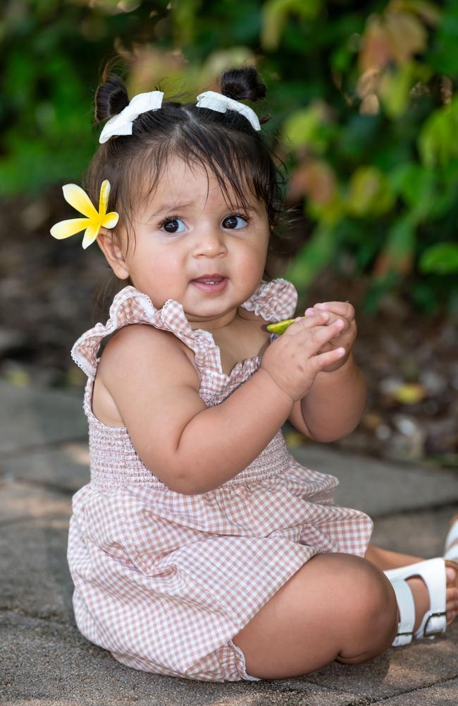 Aleirah was voted Mackay's cutest baby 2024. Picture: Michaela Harlow