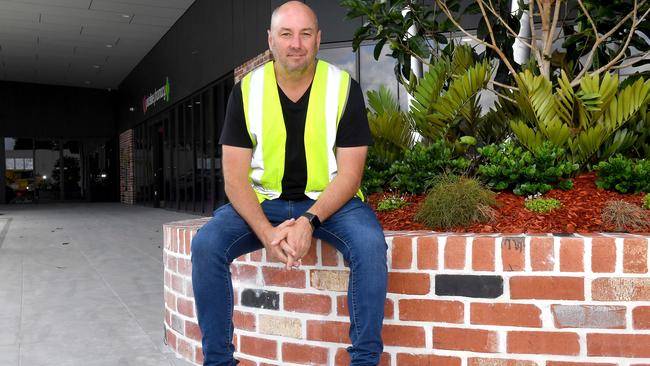 Robert Comiskey at the new $40M shopping centre and community club development at Burpengary. Picture, John Gass