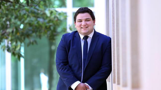 Jerome Pang is a Griffith University student studying indigenous policy. Picture: Gary Ramage