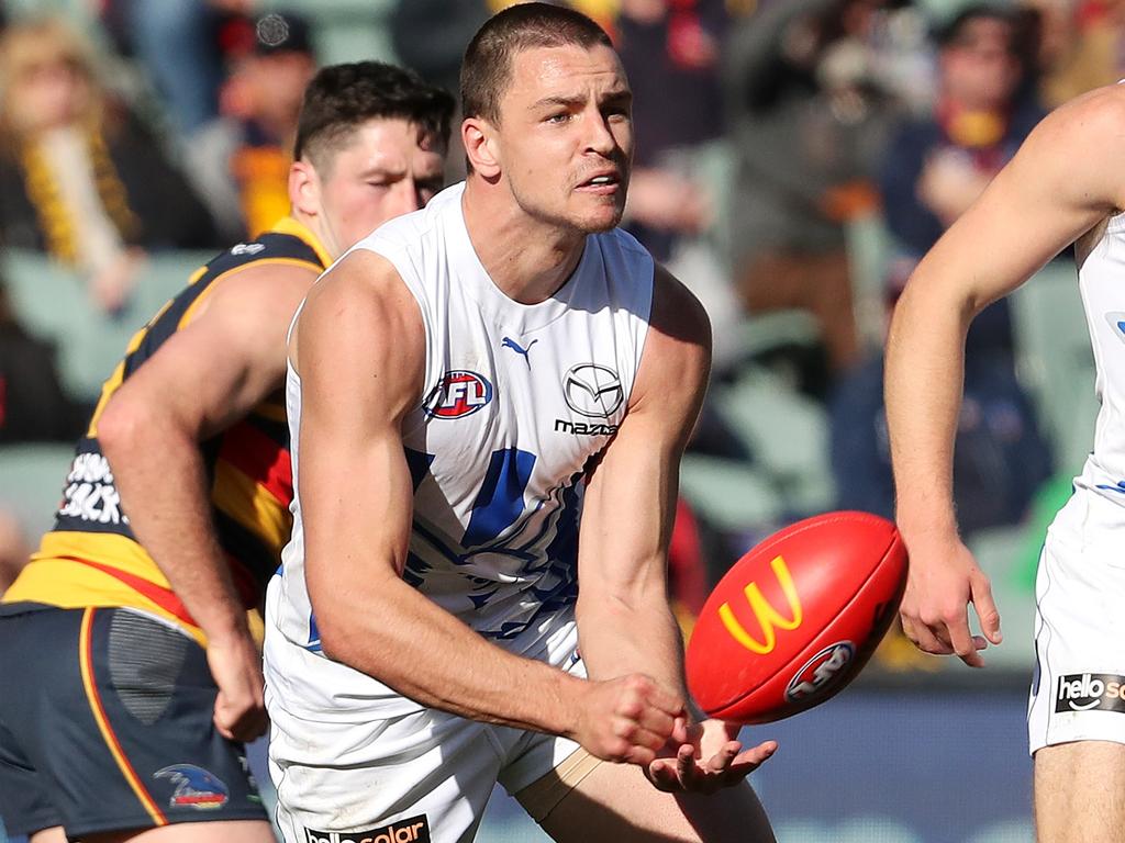 L-DU-sty? The young Roos has incredible potential. Picture: AFL Photos/Getty Images