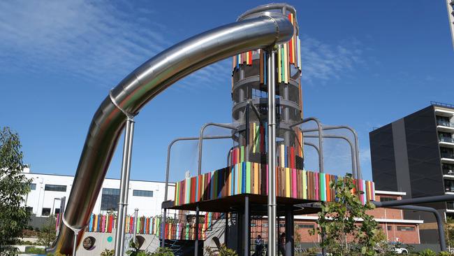 Wulaba Park offers up technicolour playtime in the middle of Sydney.