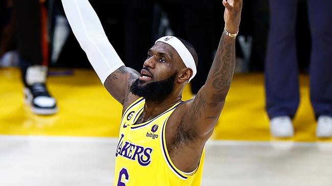 LeBron did the unthinkable. Photo by Ronald Martinez/Getty Images