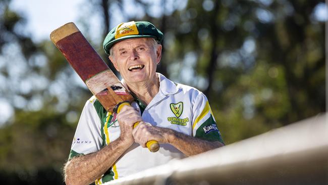 Seventy-three year old Vinnie Cole has been involved with Schofields Cricket Club since its inception in 1958. Pictures: Justin Sanson