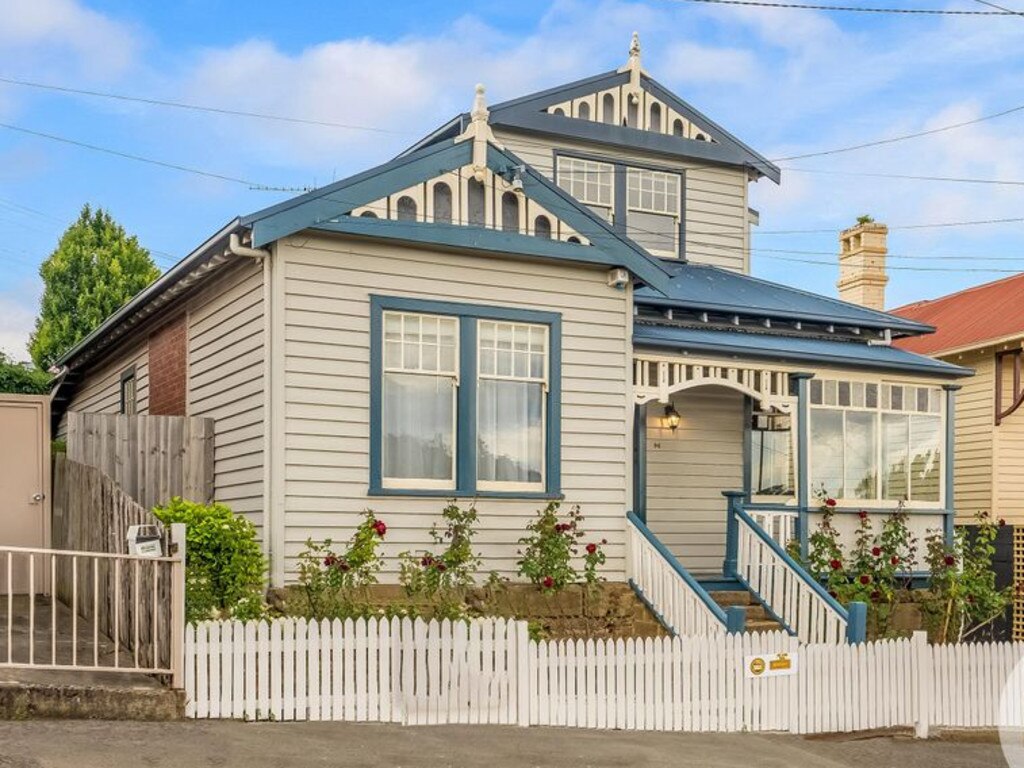 This family home in the popular Hobart suburbs of Sandy Bay just fetched $1 million. Picture: Supplied