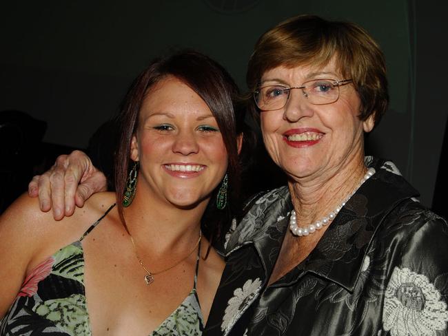 Casey Dellacqua and Margaret Court in 2006.